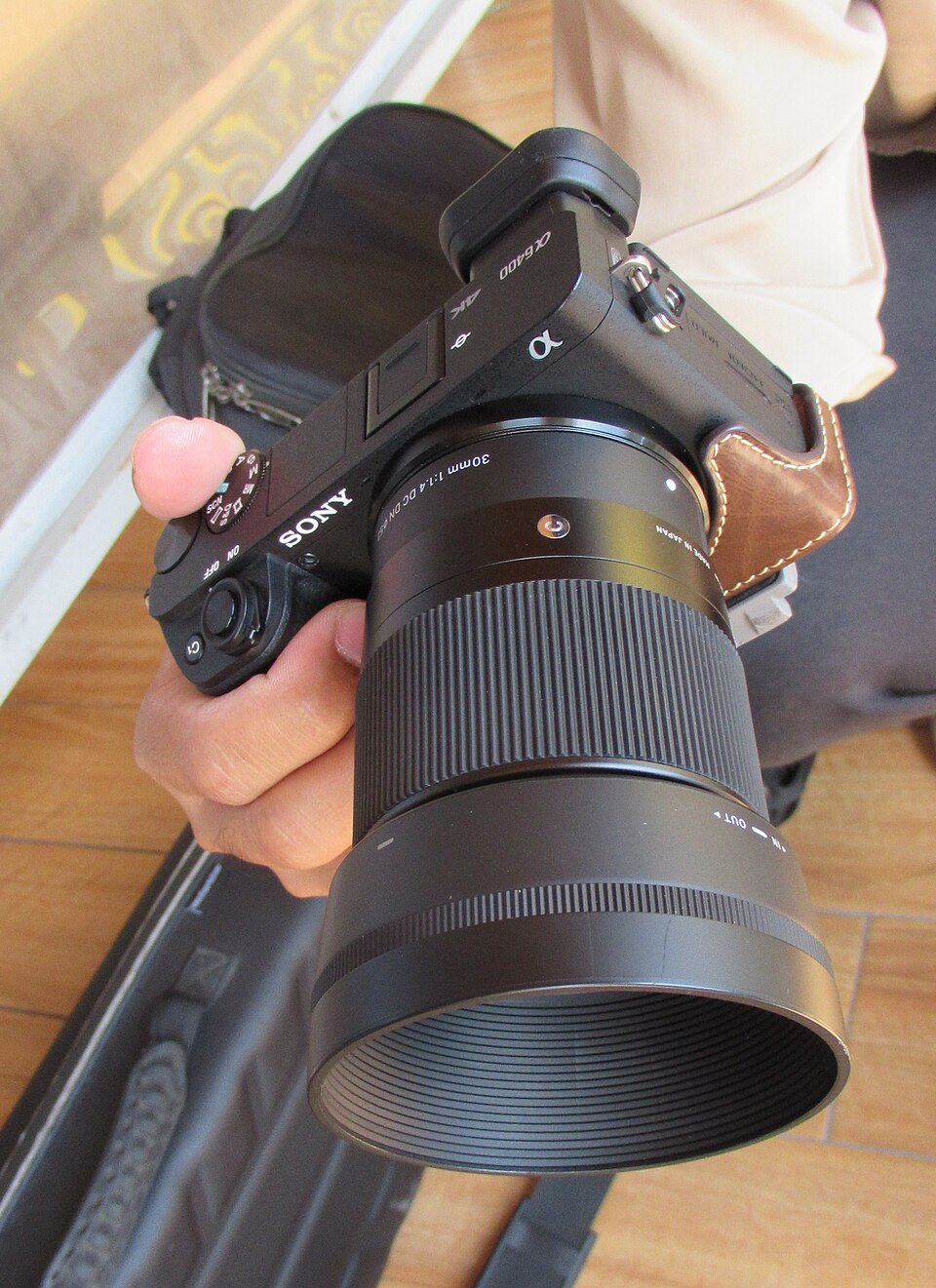 Sony a6400 product photograph